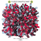 SNUFFLE MAT - Lumberjack Mix + Grey