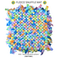 SNUFFLE MAT - Pastel Rainbow w/Stars