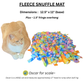 SNUFFLE MAT - Pastel Rainbow w/Stars